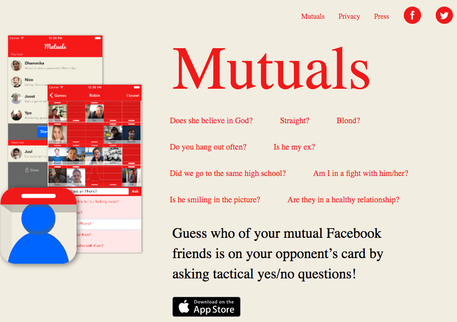 Mutuals app
